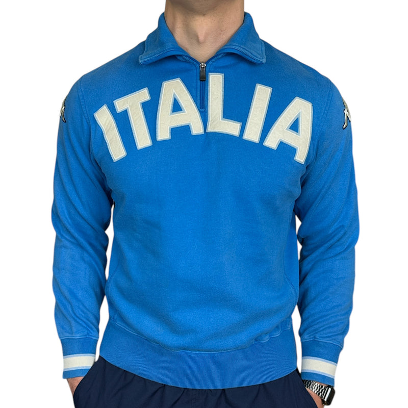 Kappa Vintage Y2K Italia Trackjacke Blau