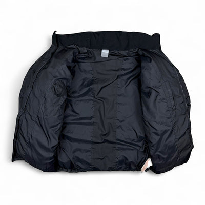 Nike Vintage Y2K Puffer Daunenjacke Schwarz