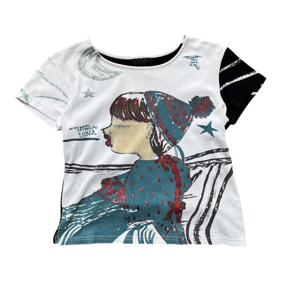 Custo Barcelona Vintage Graphic Top | M