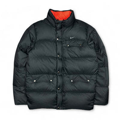 Nike Vintage Puffer Daunenjacke Schwarz