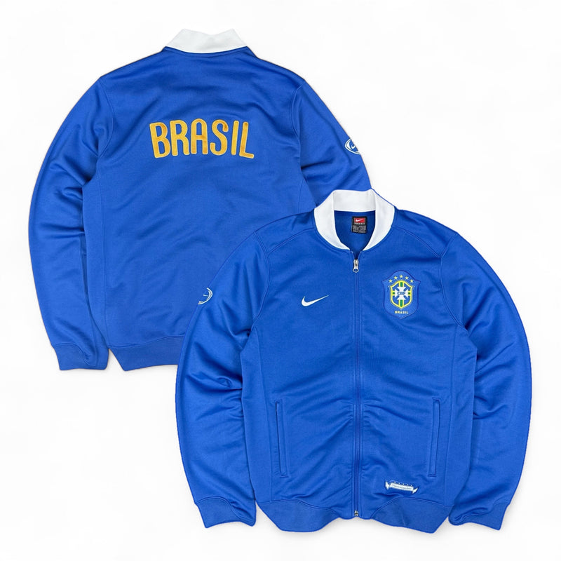 Nike Brasil Vintage 2006 Trackjacke Blau