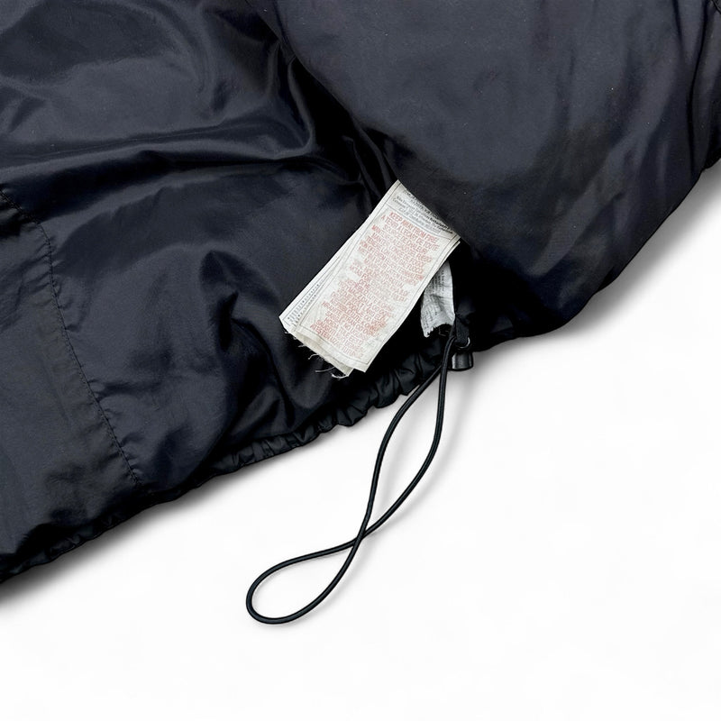 Nike Vintage Y2K Puffer Daunenjacke Schwarz