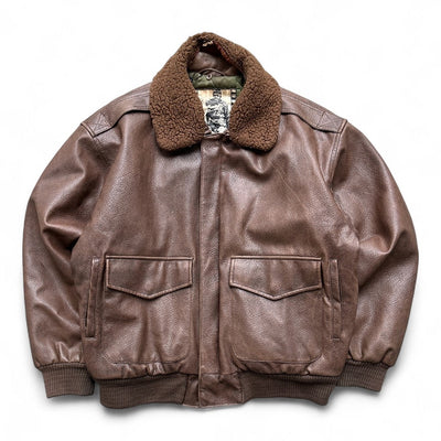 Vintage A-2 American Dream Lederjacke