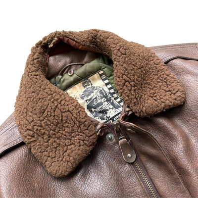 Vintage A-2 American Dream Lederjacke