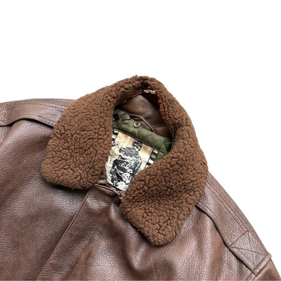 Vintage A-2 American Dream Lederjacke