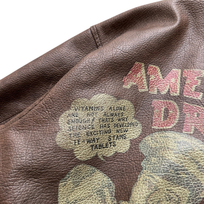 Vintage A-2 American Dream Lederjacke