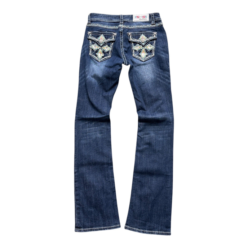 Grace Low Waist Y2K Bootcut Jeans
