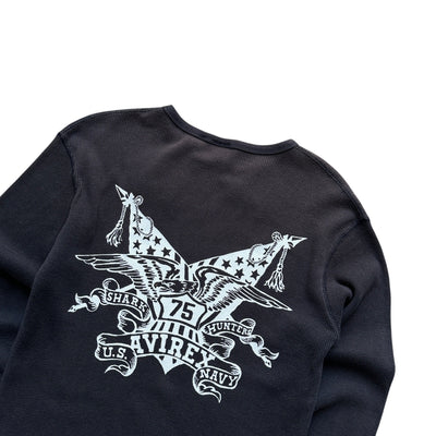 Avirex Shark Hunters Waffle Knit Longsleeve