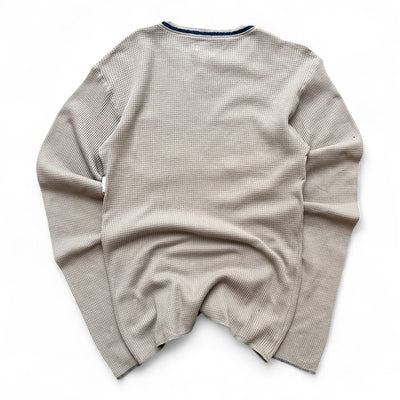 Armani Jeans Vintage Waffle Knit Long Sleeve