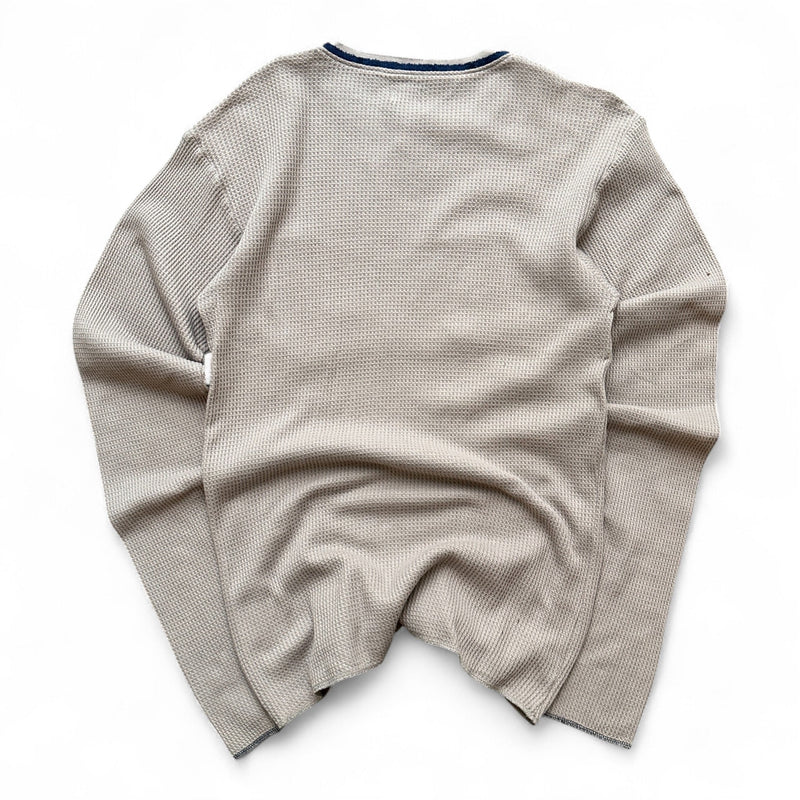 Armani Jeans Vintage Waffle Knit Long Sleeve