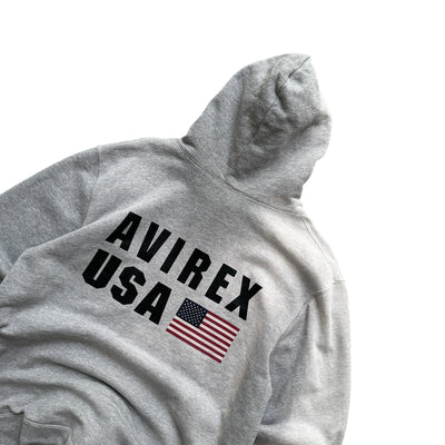 Avirex USA Flag Vintage Hoodie