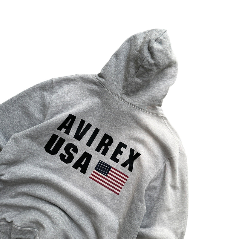 Avirex USA Flag Vintage Hoodie
