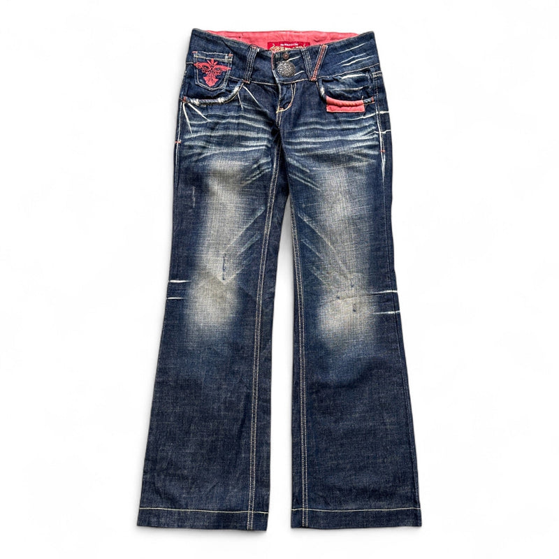 Red Pepper Y2K Bootcut Jeans