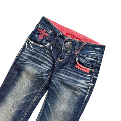 Red Pepper Y2K Bootcut Jeans