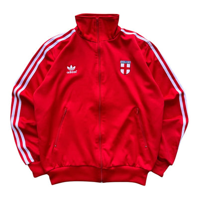 Vintage Adidas West Germany "England" Track Jacket – Rot | L