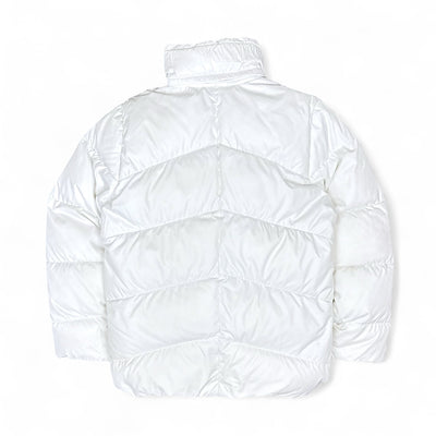 Nike Vintage Y2K Rare Down Pufferjacke Weiß