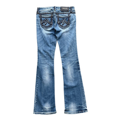 Miss Me Y2K Low Waist Bootcut Jeans | M