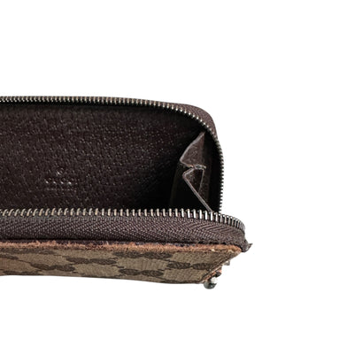 Gucci GG Canvas Zip Wallet
