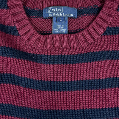 Polo Ralph Lauren Striped Heavy Knit Sweatshirt