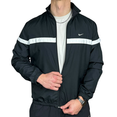 Nike Vintage Trackjacke Schwarz