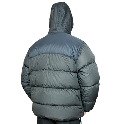 Nike Vintage Y2K Puffer Daunenjacke Schwarz