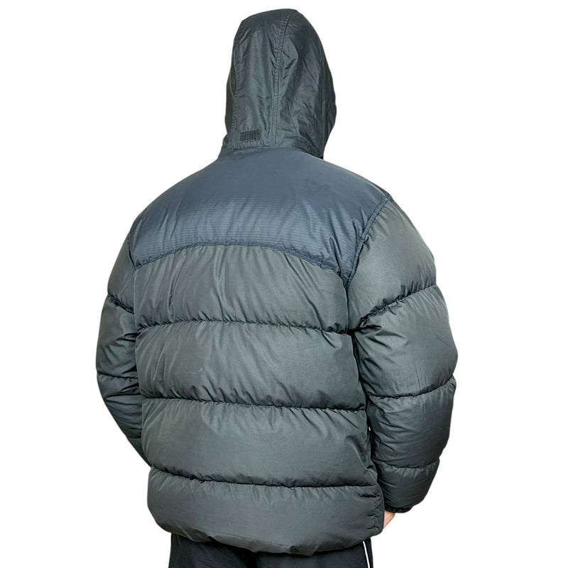 Nike Vintage Y2K Puffer Daunenjacke Schwarz