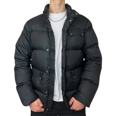 Nike Vintage Puffer Daunenjacke Schwarz