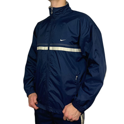 Nike Vintage Y2K Trackjacke Navy