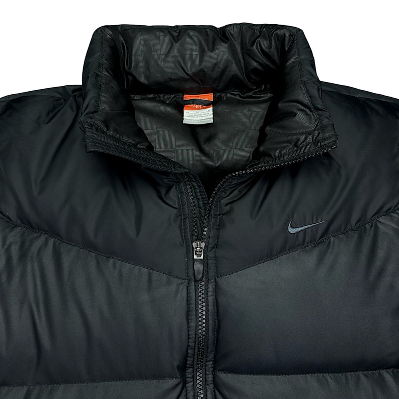 Nike Vintage Puffer Daunenjacke Schwarz