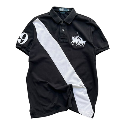 Vintage Polo Ralph Lauren Big Pony Sash Poloshirt | L
