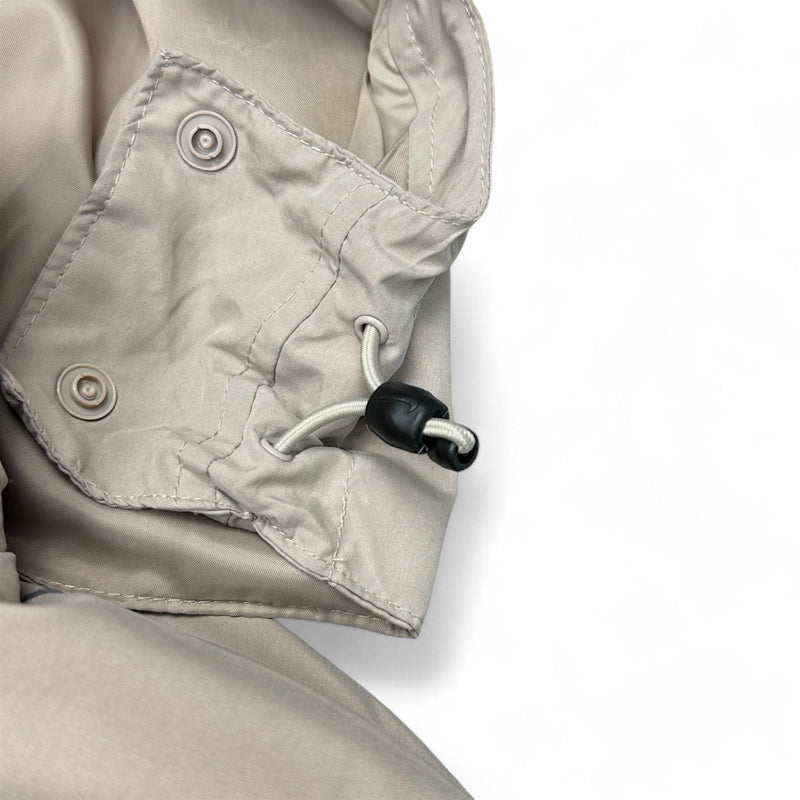 Nike Vintage Y2K Puffer Daunenjacke Beige