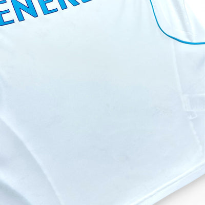 Adidas Olympique Marseille 2008-09 Home Trikot Weiß Blau