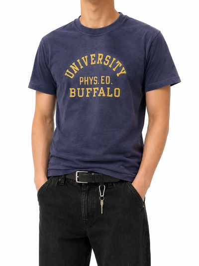 Vintage University of Buffalo Single Stitch T-Shirt Made in USA | M