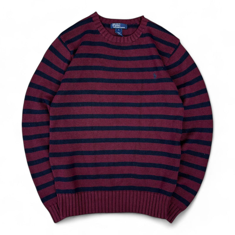 Polo Ralph Lauren Striped Heavy Knit Sweatshirt