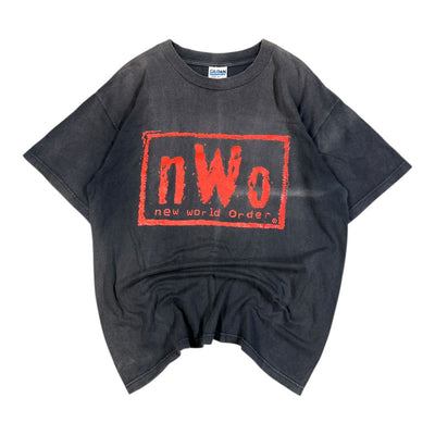 Vintage New World Order WCW Wrestling T-Shirt Black | L