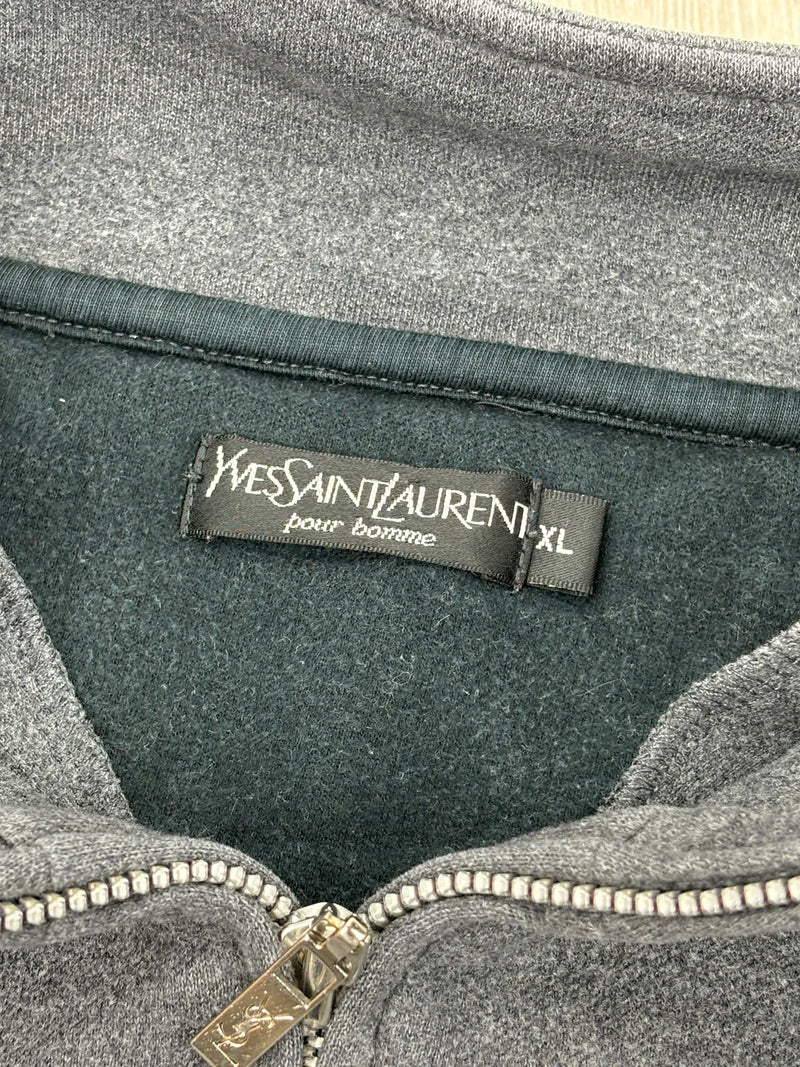 Yves Saint Laurent YSL Half Zip Sweatshirt