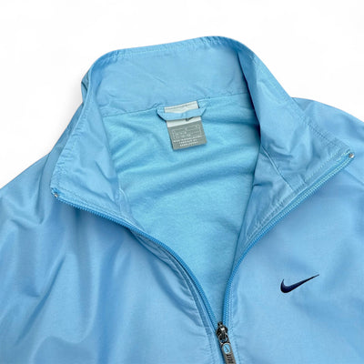 Nike Vintage Y2K Trackjacke Navy BabyBlau
