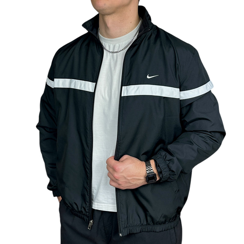 Nike Vintage Trackjacke Schwarz