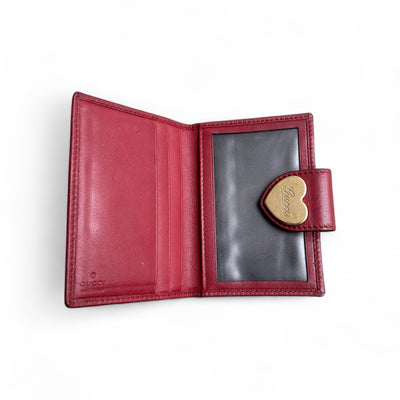 Gucci GG Canvas Canvas Heart Wallet