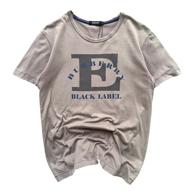 Burberry Black Label Graphic Logo T-Shirt | S