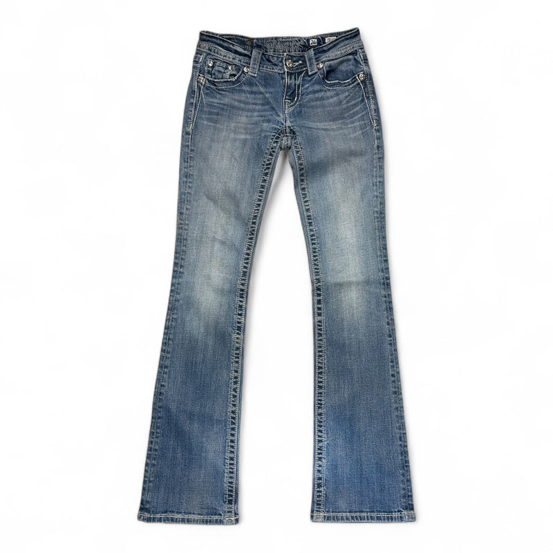 Miss Me Low Waist Y2K Bootcut Jeans