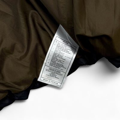 Nike Vintage Y2K Rare Down Pufferjacke Schwarz