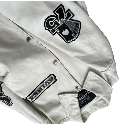 Vintage Avirex Leather Hi-Rollers Jacket | XL