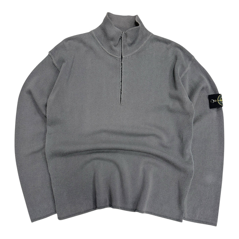 Stone Island Half Zip Knit Stricksweatshirt