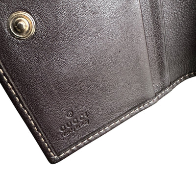 Gucci GG Canvas Canvas Heart Wallet