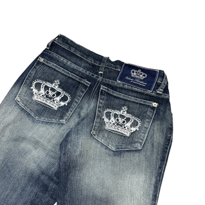 Victoria Beckham Low Waist Y2K Bootcut Jeans