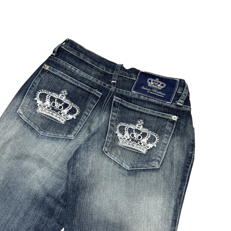 Victoria Beckham Low Waist Y2K Bootcut Jeans