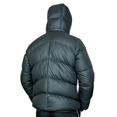 Nike Vintage Y2K Down Puffer Jacke Schwarz