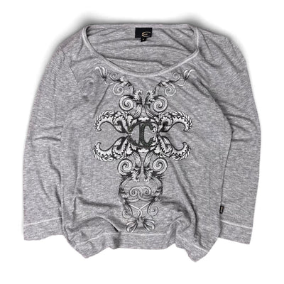 Roberto Cavalli Vintage Longsleeve, Damen, sehr guter Zustand, Größe M, Vorderansicht