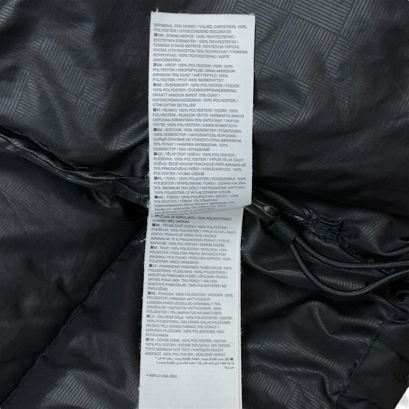 Nike Vintage Puffer Daunenjacke Schwarz